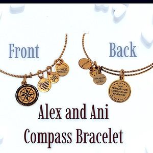 🇺🇸✨ALEX AND ANI Gold COMPASS Charm Bangle✨🇺🇸